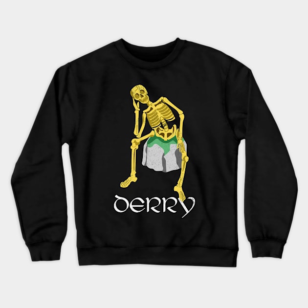 Derry, NI Crewneck Sweatshirt by feck!